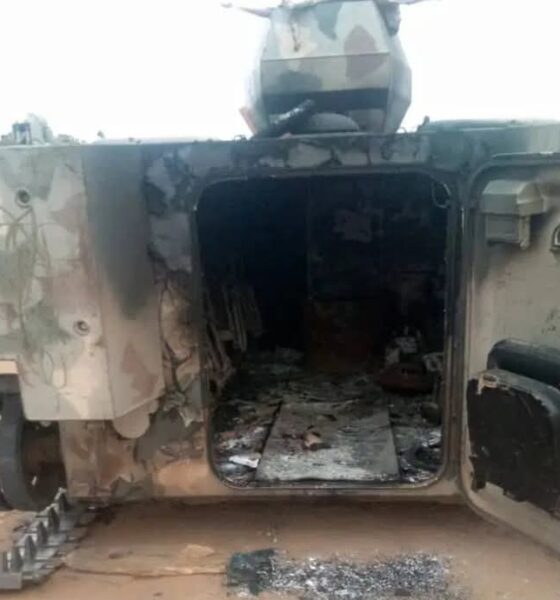  4 soldiers killed in terrorists attack on Nigerian military base 