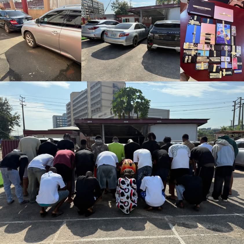EFCC nabs 28 suspected 8216 Yahoo Boys 8217 in Benin City EFCC nabs 28 suspected Yahoo Boys in Benin City