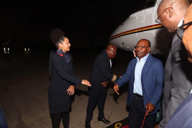 Deposed Gabon 8217 s leader Ali Bongo released from house arrest departs for Angola Deposed Gabon s leader Ali Bongo released from house arrest departs for Angola