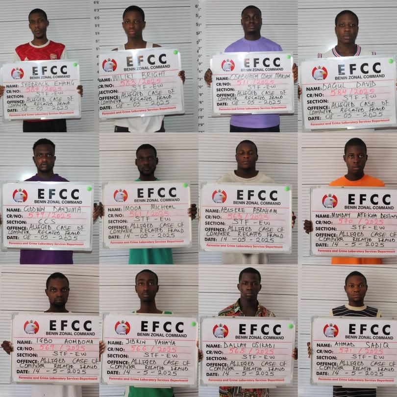 Courts jail 32 8216 Yahoo Boys 8217 in Benin City FULL LIST Courts jail 32 Yahoo Boys in Benin City FULL LIST