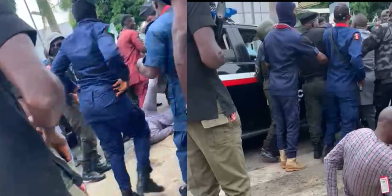 Commotion as FIRS staff allegedly assault ministerial task force during attempt to unseal office Commotion as FIRS staff allegedly assault ministerial task force during attempt to unseal office