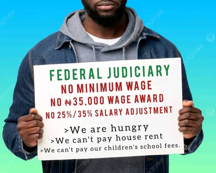 Federal judiciary workers cry out over non payment of wage awards salary adjustment Federal judiciary workers cry out over non payment of wage awards salary adjustment