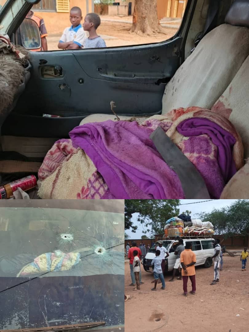 Several injured as gunmen open fire on public transport bus in Niger Several injured as gunmen open fire on public transport bus in Niger