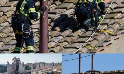 Chimney installed on Sistine Chapel to announce election of new pope 