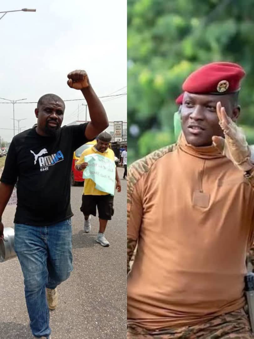 JUST IN DSS arrests Nigerian activist over solidarity rally for Burkina Faso 8217 s leader Traore JUST IN DSS arrests Nigerian activist over solidarity rally for Burkina Faso s leader Traore