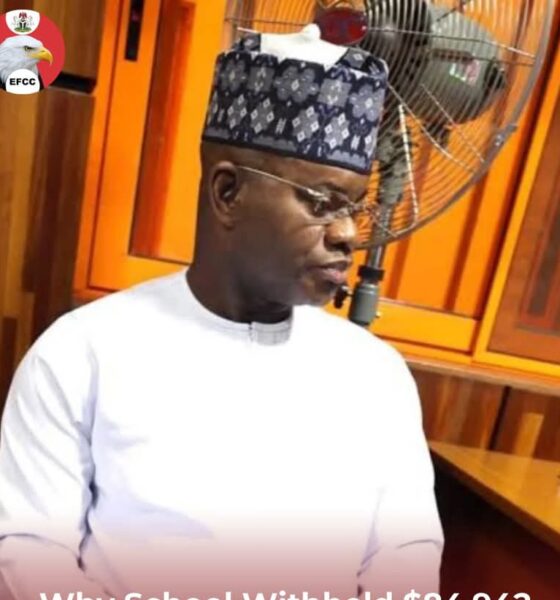  Why American school held back part of Yahaya Bello s children s tuition Witness 