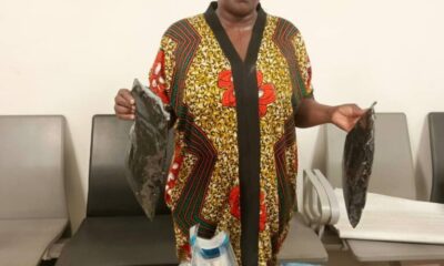  Iran bound hijab wearing woman conceals cocaine in private part at Port Harcourt airport 