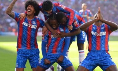  Eze fires Palace to historic FA Cup triumph over Manchester City 