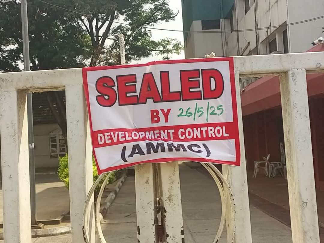 Wike 8217 s FCTA yet to unseal PDP secretariat despite Tinubu s order on ground rent defaulters Wike s FCTA yet to unseal PDP secretariat despite Tinubu s order on ground rent defaulters