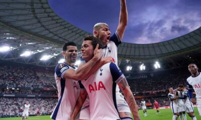  Tottenham edge Manchester United to win Europa League 