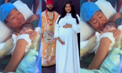  Yul Edochie Judy welcome baby girl 