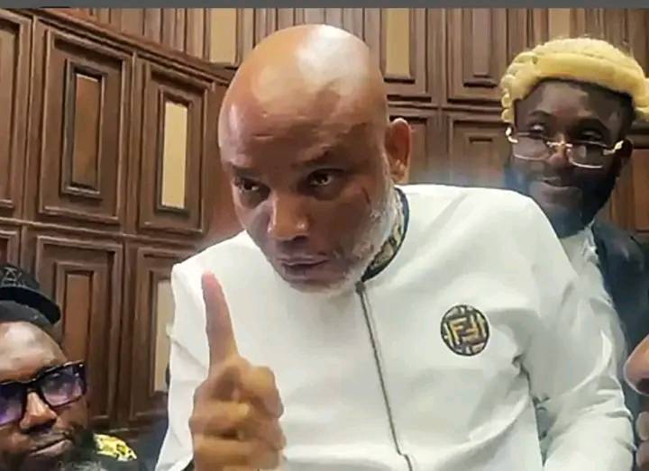 Court admits DSS report linking Nnamdi Kanu to EndSARS violence despite objection Court admits DSS report linking Nnamdi Kanu to EndSARS violence despite objection
