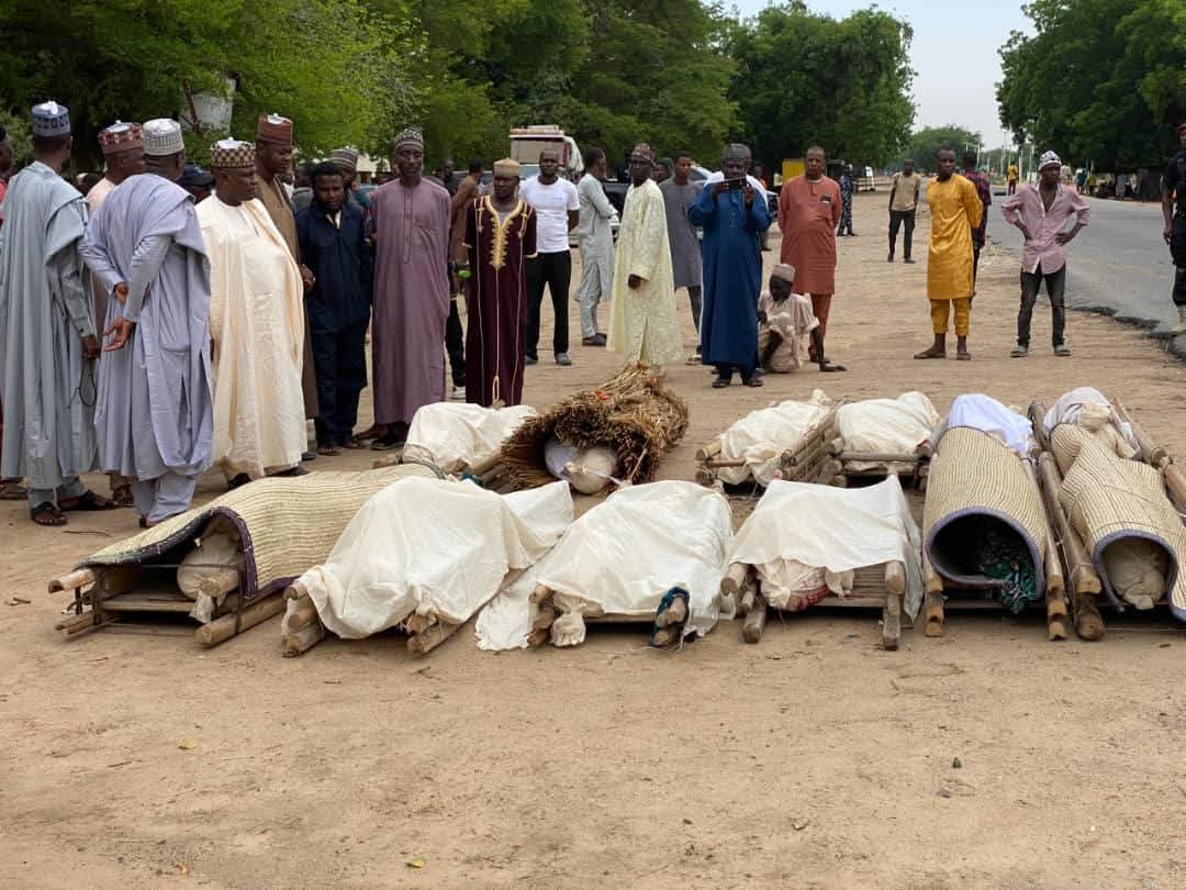 Tears as victims of Borno suicide bombing laid to rest Tears as victims of Borno suicide bombing laid to rest