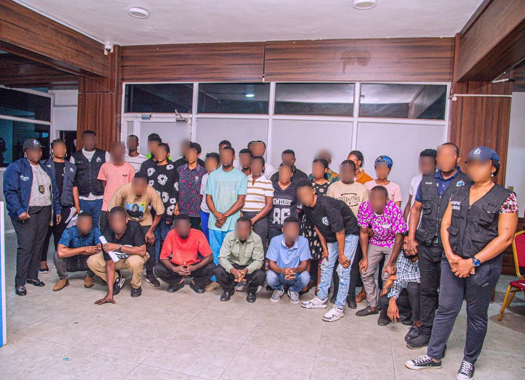 Nigerian Police rescue 31 Ghanaians trafficked under false pretense of European jobs Nigerian Police rescue 31 Ghanaians trafficked under false pretense of European jobs