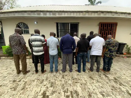EFCC arrests ex Plateau speaker 14 others over alleged money laundering EFCC arrests ex Plateau speaker 14 others over alleged money laundering