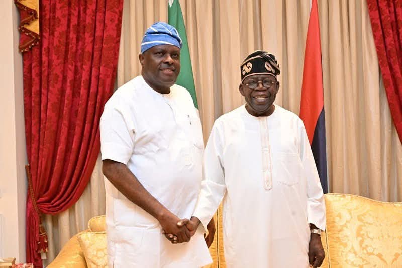 Tinubu meets with Ibori Okoya others in Lagos Tinubu meets with Ibori Okoya others in Lagos