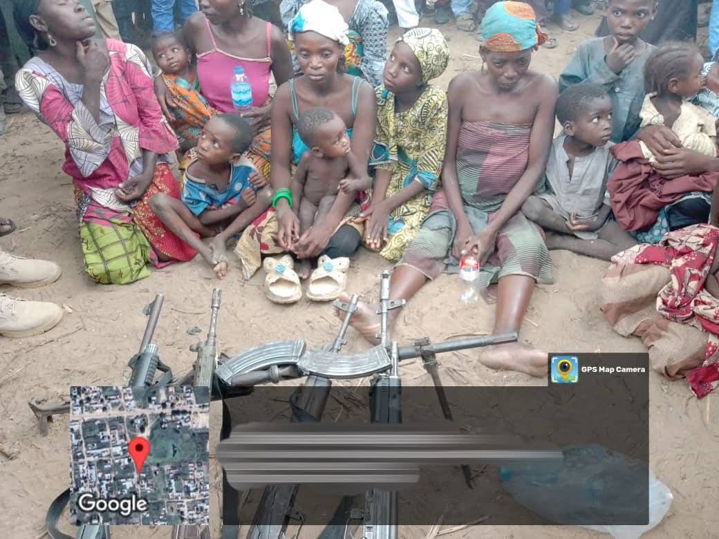  Bandit leaders surrender arms free kidnapped victims in Katsina Nigerian Army 