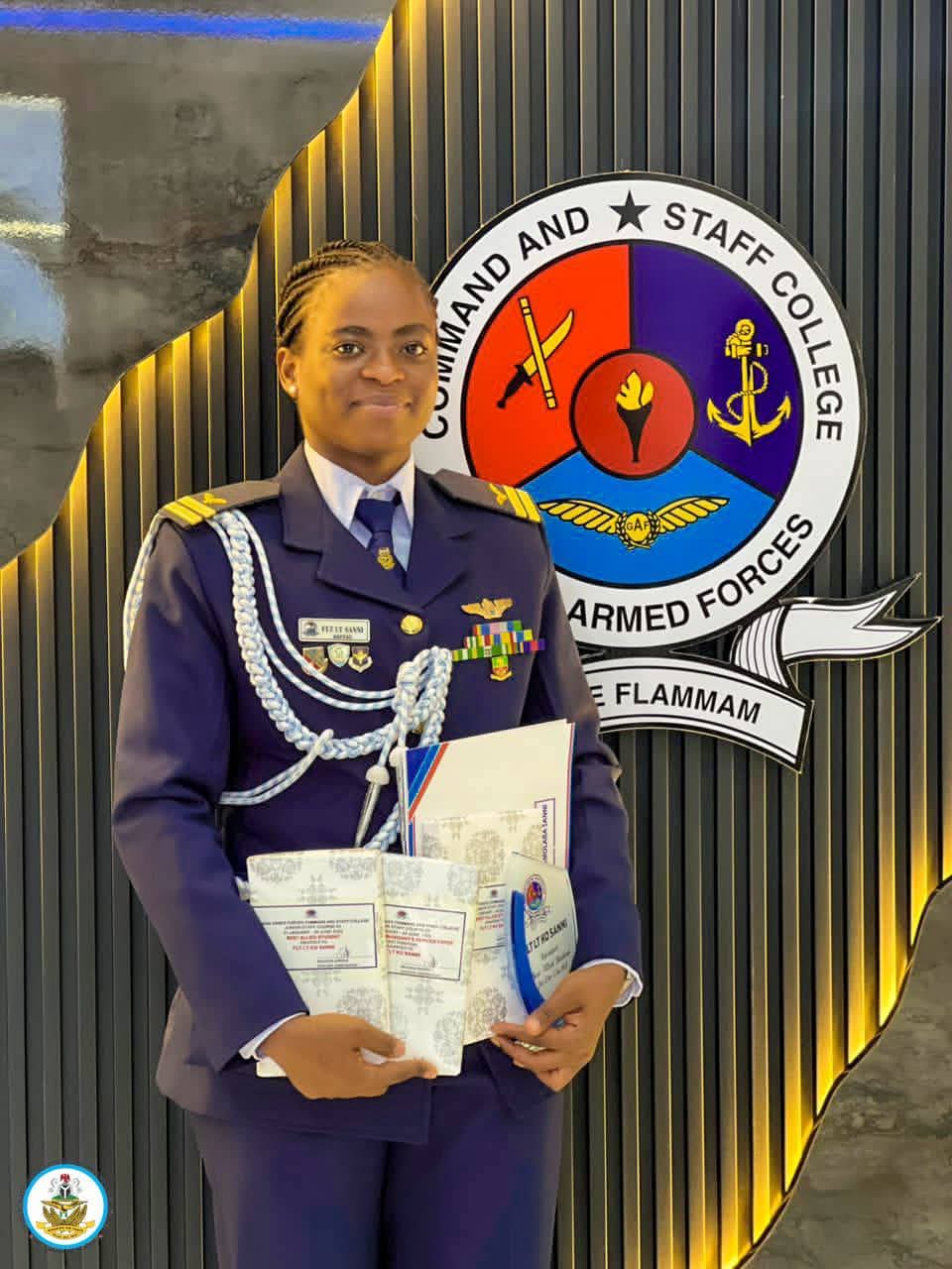 Nigeria 8217 s first female fighter pilot clinches top honours in Ghana Nigeria s first female fighter pilot clinches top honours in Ghana