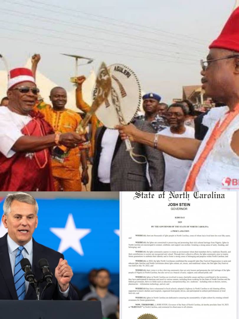 US gov declares June 14 as Igbo Day US gov declares June 14 as Igbo Day
