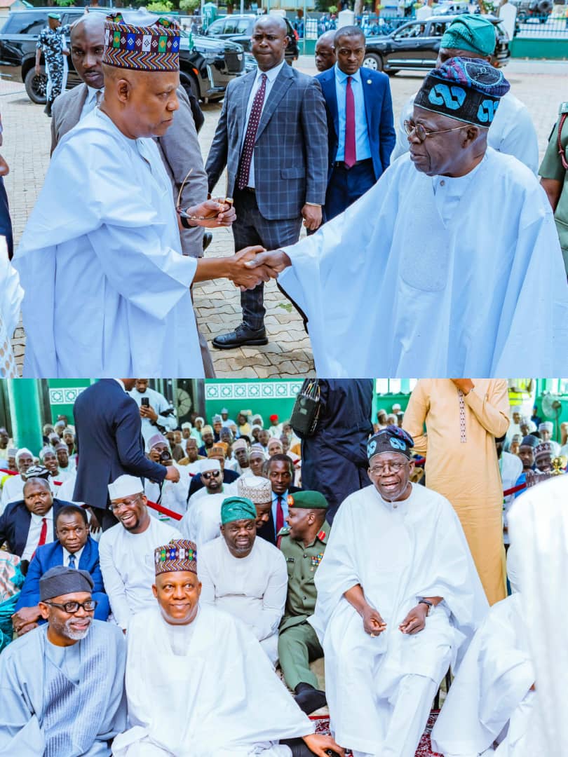 Shettima joins Tinubu for Juma at prayers amid speculation over 2027 ticket Shettima joins Tinubu for Juma at prayers amid speculation over 2027 ticket