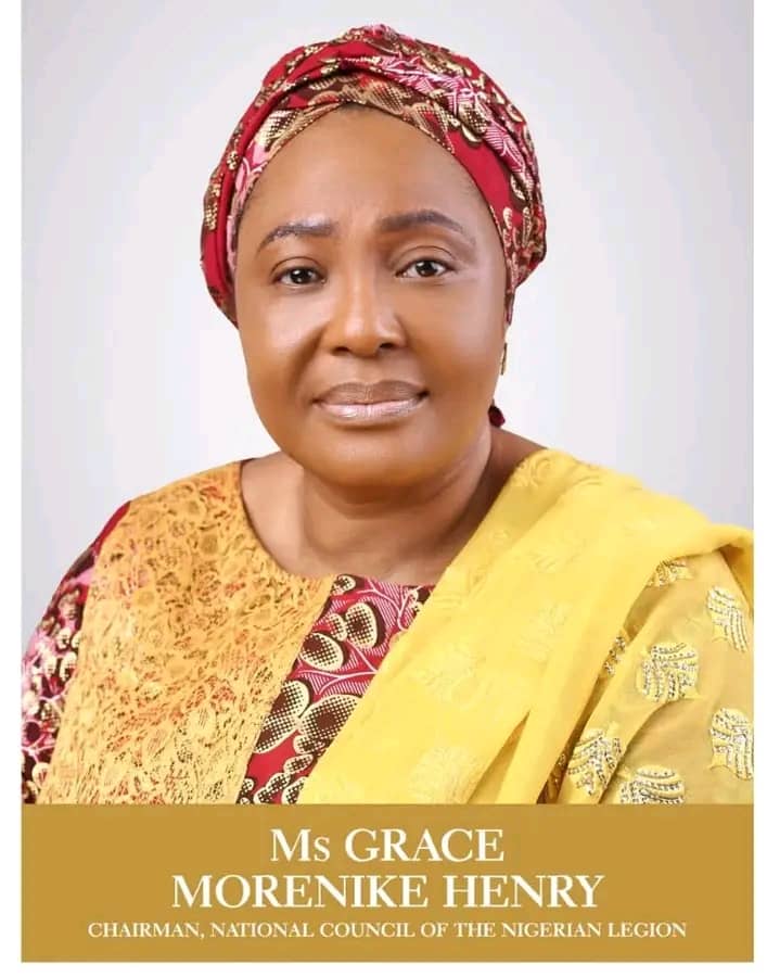 Tinubu names first woman to lead Nigerian legion Tinubu names first woman to lead Nigerian legion