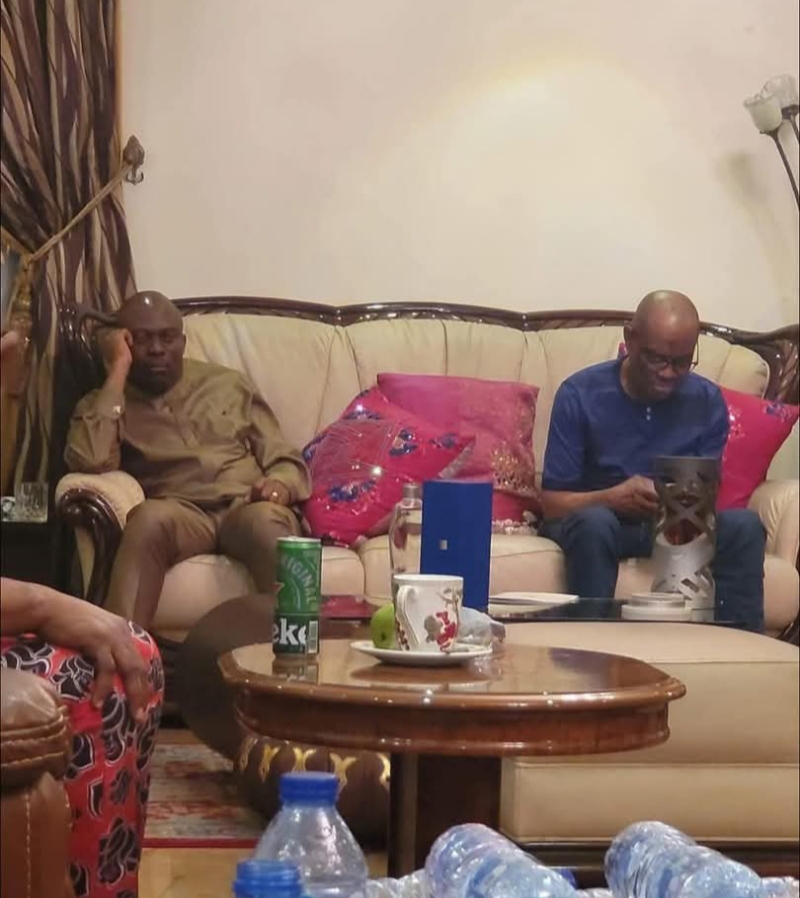 Fubara brainstorms with Wike amid Rivers political tensions Fubara brainstorms with Wike amid Rivers political tensions