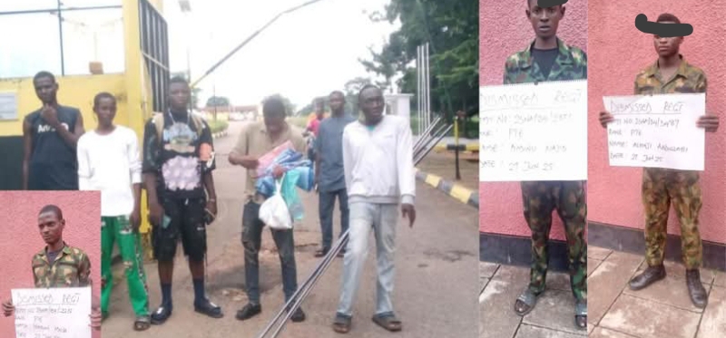 Nigerian Army dismisses 5 soldiers over disappearance of weapons during operation Nigerian Army dismisses 5 soldiers over disappearance of weapons during operation