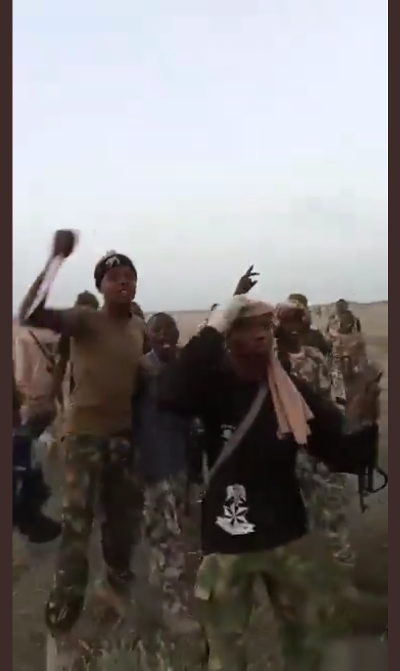 Jubilation as troops kill 3 top ISWAP commanders during failed Mallam Fatori attack Jubilation as troops kill 3 top ISWAP commanders during failed Mallam Fatori attack