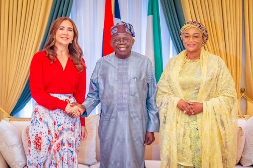 Queen of Denmark visits President Tinubu in Abuja Queen of Denmark visits President Tinubu in Abuja
