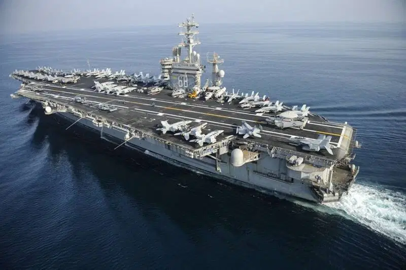  US warship reported heading toward Mideast as Iran Israel strikes escalate 