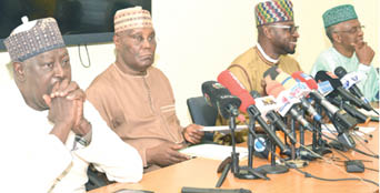 JUST IN Anti Tinubu 8217 s coalition unveils new party writes INEC for registration JUST IN Anti Tinubu s coalition unveils new party writes INEC for registration