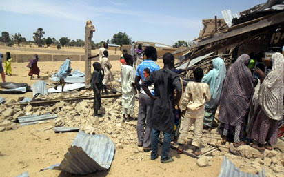 Suic de bomber kills 10 injures 7 in Borno market attack Suic de bomber kills 10 injures 7 in Borno market attack