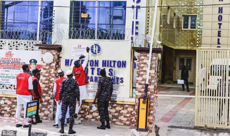 EFCC shuts down popular Kaduna hotel over money laundering violations EFCC shuts down popular Kaduna hotel over money laundering violations