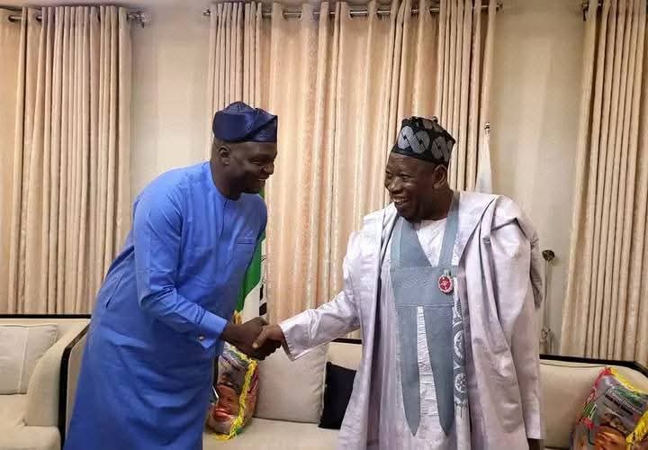  Ganduje hails Nentawe on APC chairmanship position says his emergence timely strategic 