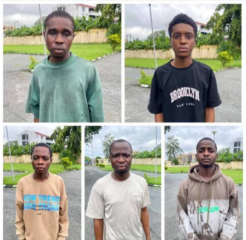 5 Yahoo Boys sentenced to prison in Calabar 5 Yahoo Boys sentenced to prison in Calabar