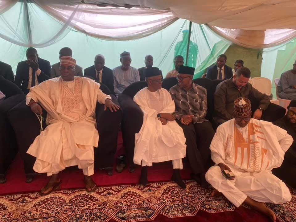  Peter Obi visits Daura to condole with Buhari s family 