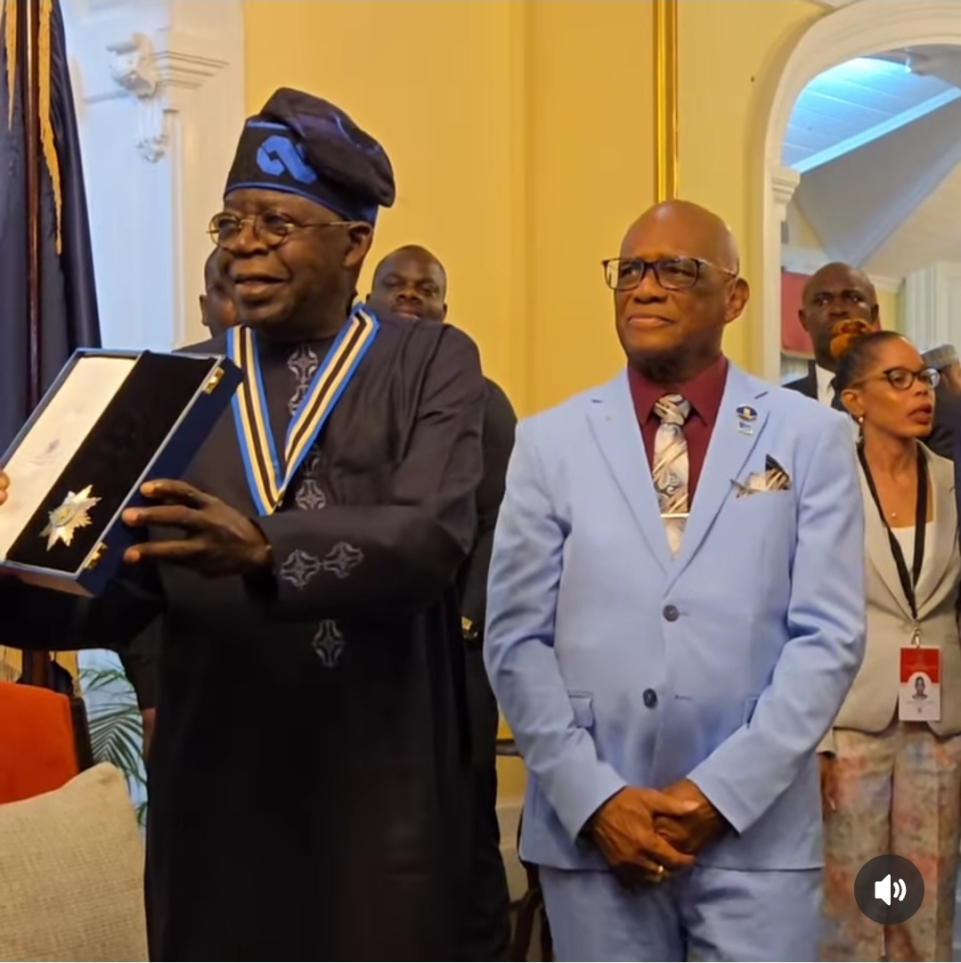  President Tinubu receives Saint Lucia s highest national honour 