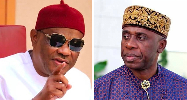 How Amaechi 8217 s wife was receiving N4bn monthly from NDDC 8211 Wike How Amaechi s wife was receiving N4bn monthly from NDDC Wike