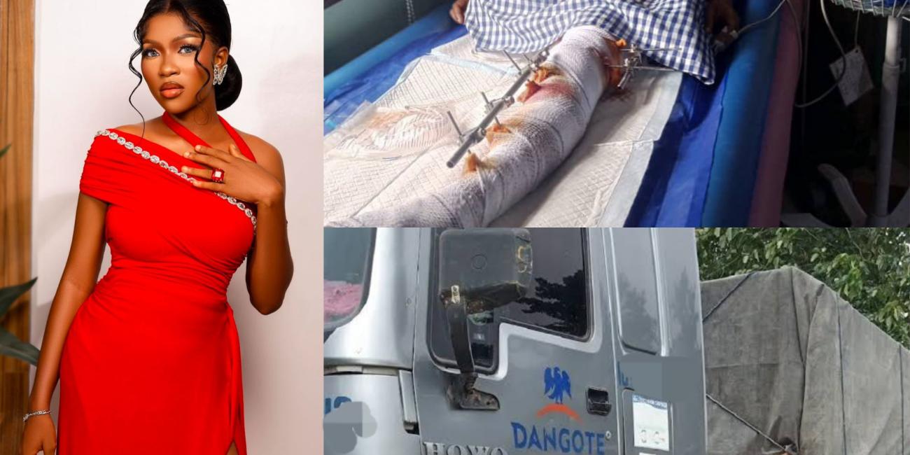 We ll provide medical care compensation to graduate whose leg was crushed by our truck Dangote 