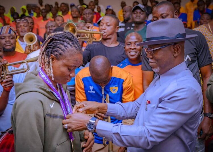 WAFCON victory Gov Aiyedatiwa rewards Super Falcons Tosin Demehin with N30m house WAFCON victory Gov Aiyedatiwa rewards Super Falcons Tosin Demehin with N30m house