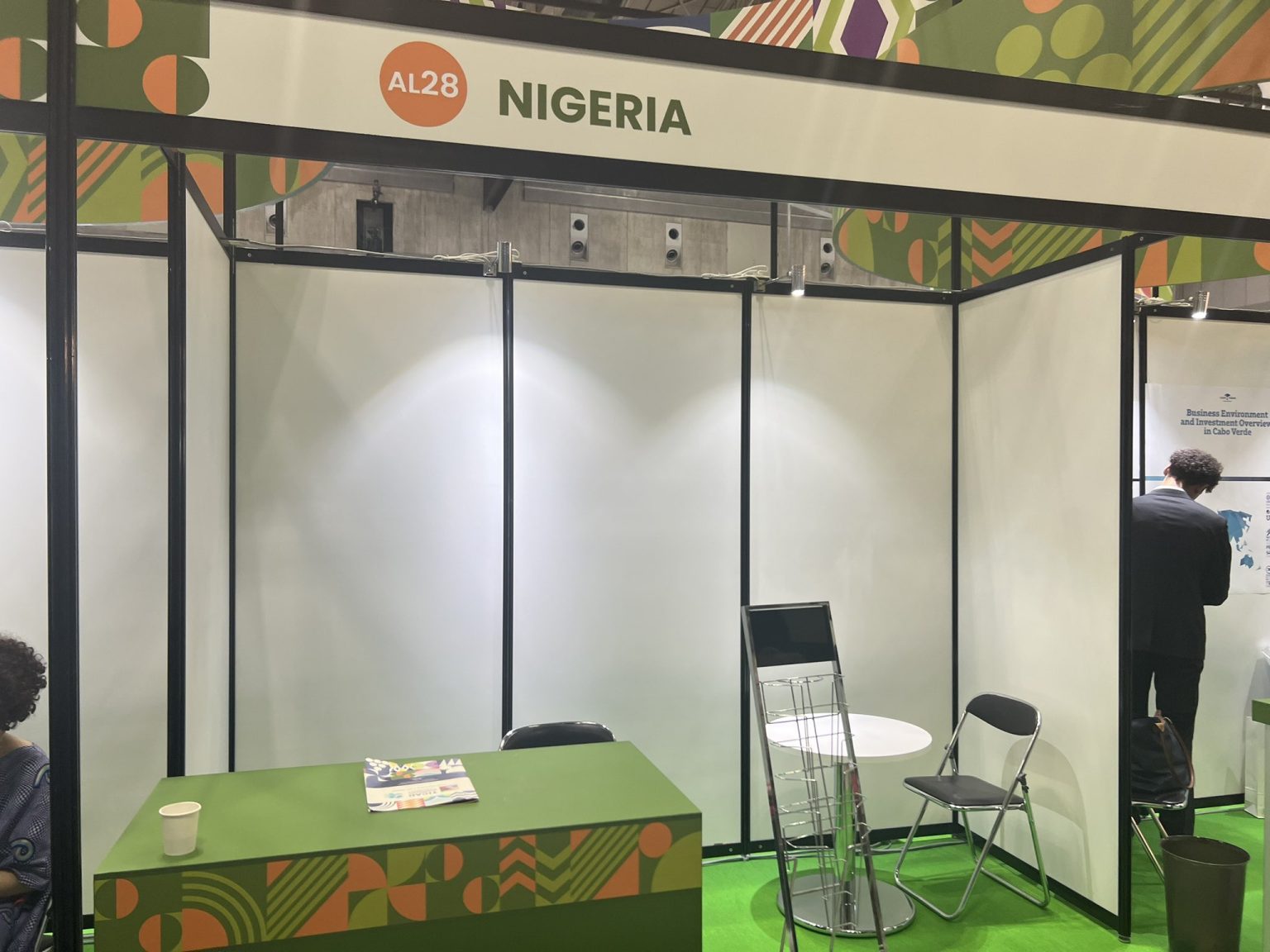  Nigerians react as officials abandon exhibition booth at TICAD9 in Japan 
