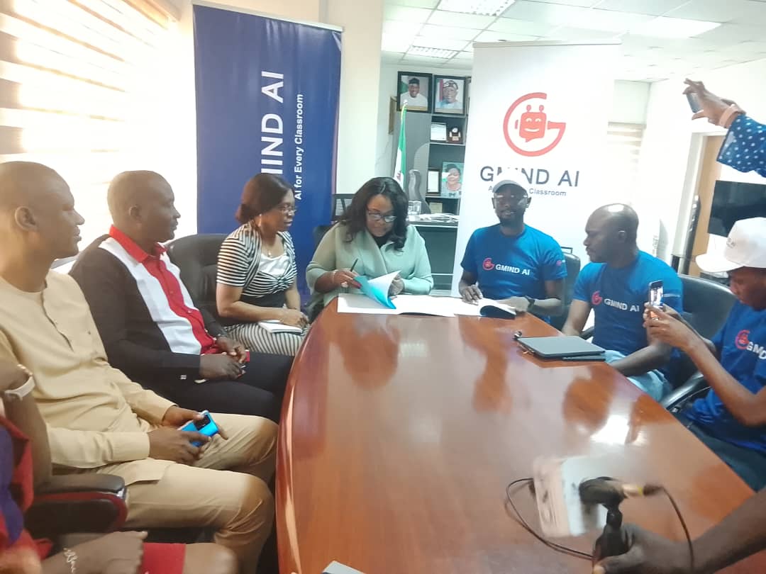 TRCN GMIND AI sign agreement to build AI powered platform for Nigerian teachers TRCN GMIND AI sign agreement to build AI powered platform for Nigerian teachers