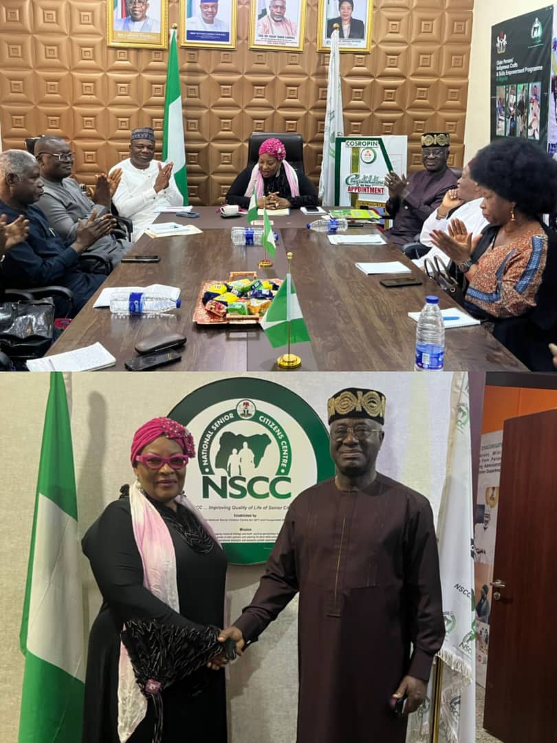  COSROPIN hails newly appointed DG of NSCC calls for values for older persons 