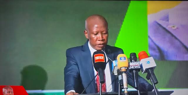 South Africa 8217 s Malema speaks at NBA conference urges Africa to unite under 1 leader 1 currency South Africa s Malema speaks at NBA conference urges Africa to unite under 1 leader 1 currency