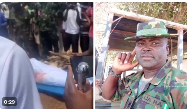Tears flow as army officer killed by policeman laid to rest Tears flow as army officer killed by policeman laid to rest