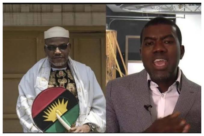 Nnamdi Kanu drags Reno Omokri to court demands N60bn over alleged defamation Nnamdi Kanu drags Reno Omokri to court demands N60bn over alleged defamation
