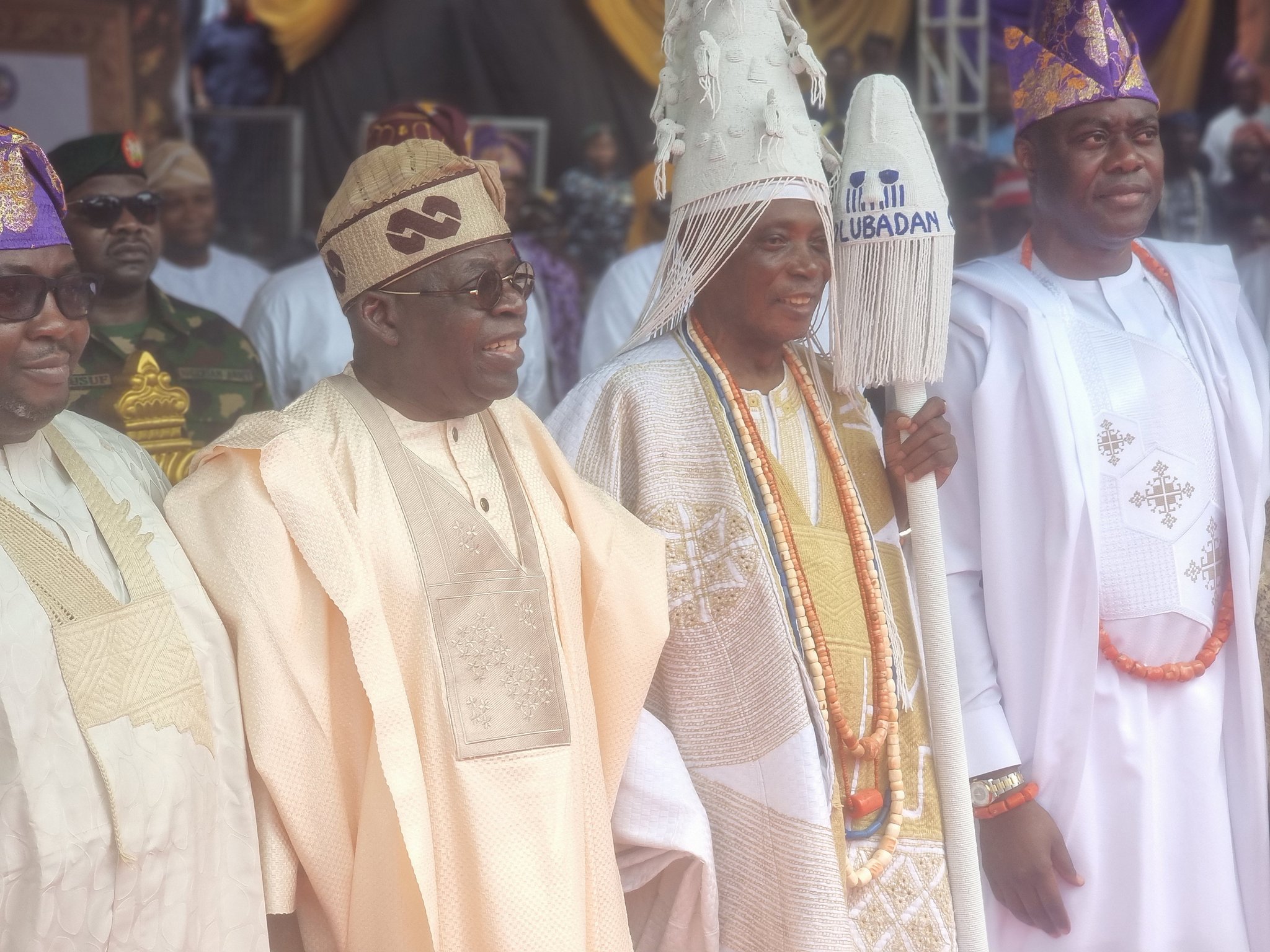 Hardship in Nigeria will soon be over Tinubu says at Ladoja s coronation 