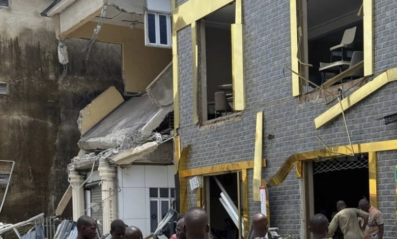  Lagos govt demolishes over 19 buildings at new Mandela plaza amid tight security 