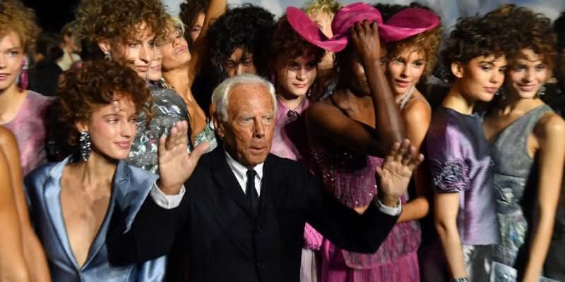 Renowned designer Giorgio Armani is dead Renowned designer Giorgio Armani is dead