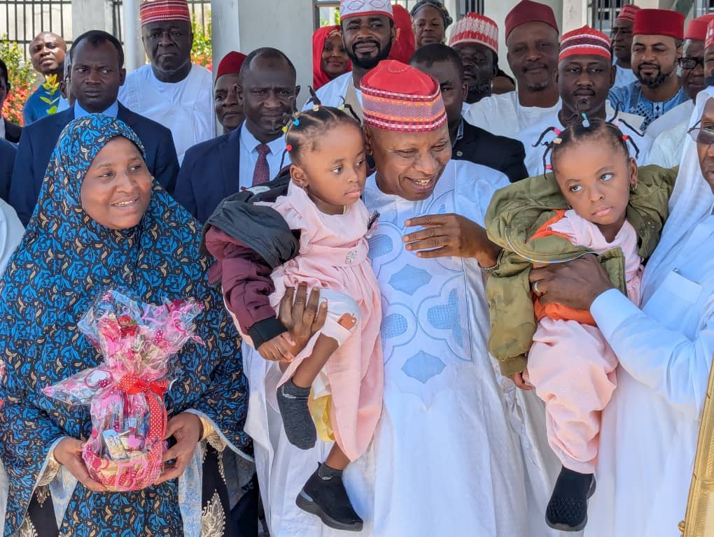  Joy in Kano as separated conjoined twins arrive home from Saudi Arabia 